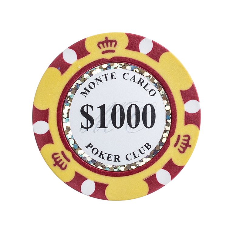 Fichas 14 Gramas Clay Lote com 25 Modelo Monte Carlo 3-Tone  Cidade do  Poker - Cidade do Poker Mobile