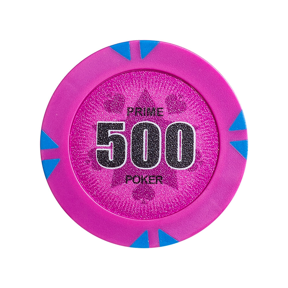 Fichas 11,5 Gramas Lote com 25 Modelo Abs Prime 500 Cidade do Poker -  Cidade do Poker Mobile
