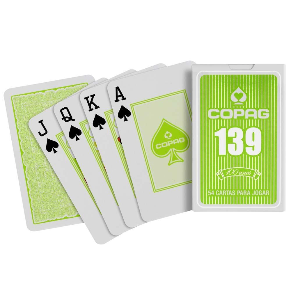 Jogo de Cartas Baralho Truco Poker Copag 139 - Cubo Store
